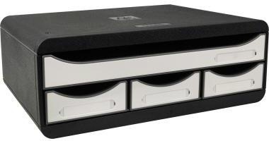 Exacompta Schubladenbox TOOLBOX MINI 3197213D 4Schübe weiß