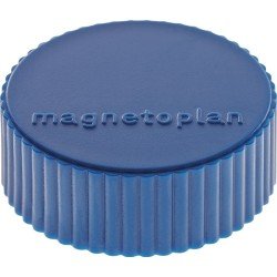 Magnet Super D.34mm dunkelblau MAGNETOPLAN
