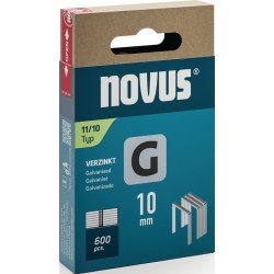 Flachdrahtklammer G Typ 11 B10,6xL10mm Draht-B.1,25mm 600 St.NOVUS