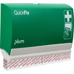 Pflasterspender QuickFix Blood stopper B230xH135xT32ca.mm grün PLUM