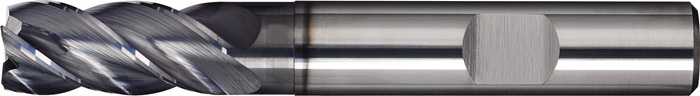 Schaftfräser DIN 6527L INOX HPC D.18mm VHM TiAlN HB Z.4 lang TECWERK