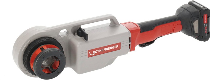 Akku-Gewindeschneidmas. SUPERTRONIC®2000E AMP 13-60mm 58 U/min 1/2-2Zoll m.Köpfe