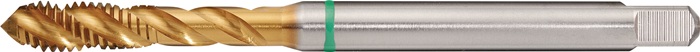 Maschinengewindebohrer DIN 371C Univ.M10x1,5mm HSS-Co TiN 6H TECWERK