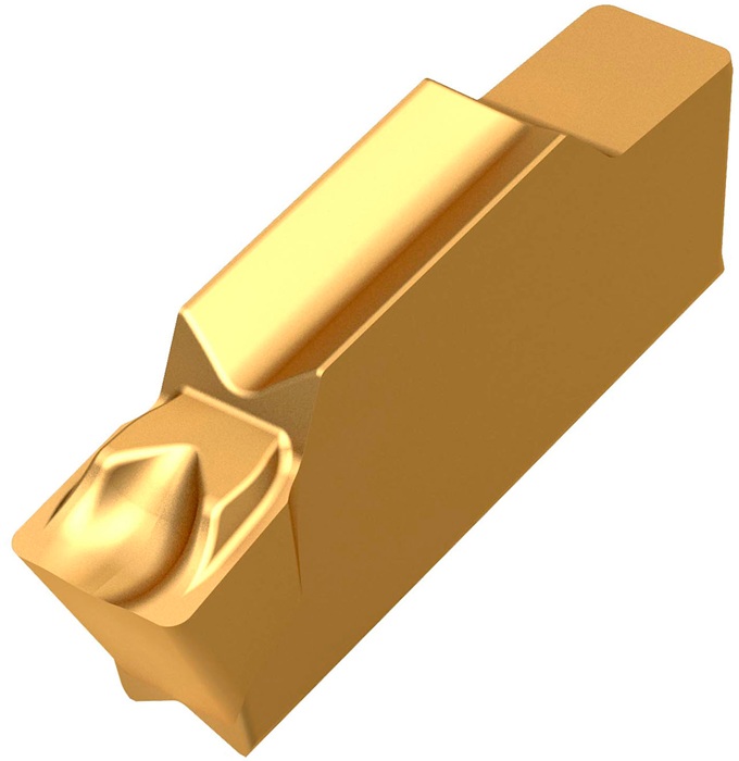 Drehwendeschneidplatte ISO LCMR 041604-CM:T8330 Breite 4mm PVD beschichtet Gold