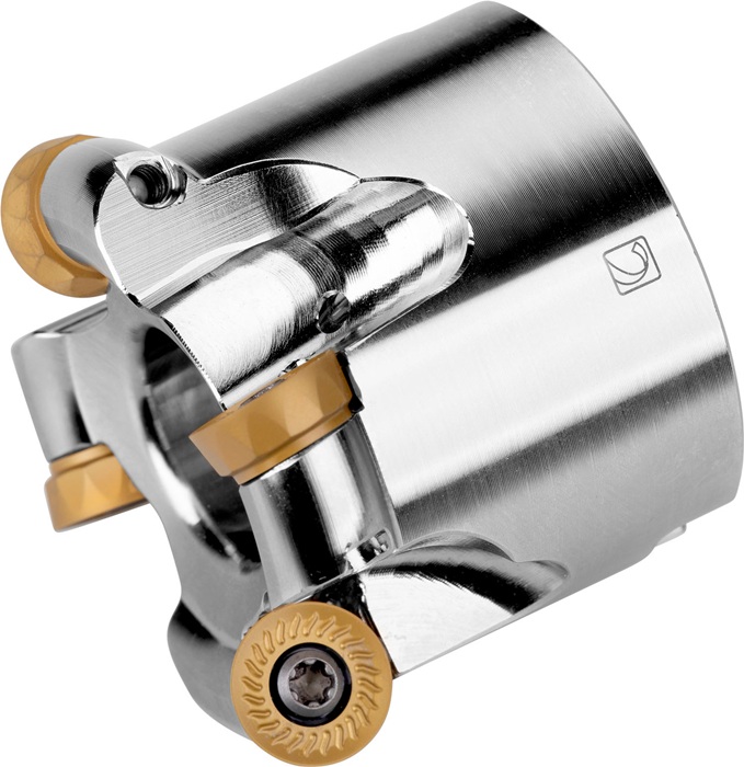 Kopier-Planfräser ISO 66A06R-SMORC12-C D.27mm m.Wendeplatte Schneid-D.66mm