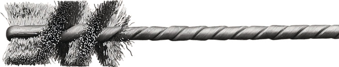 Innenbürste D.25mm 3x1,5 (Splint)mm Draht Besatz-L.25mm LESSMANN