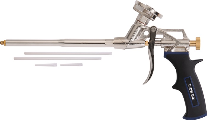 1K-Montagepistole Lite Metall f.1K-PU-Pistolenschäume TECWERK