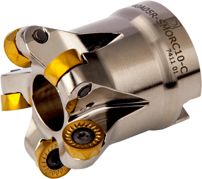 Kopier-Planfräser ISO 25E3R032M12-SRC10-C D.12,5mm m. Wendeplatte Schneid-D.25mm