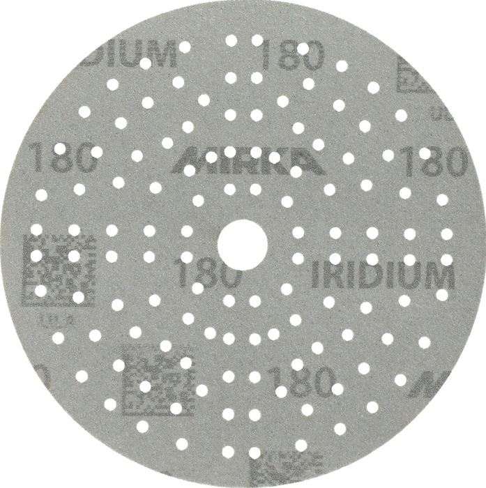 Haftschleifscheibe IRIDIUM Grip 121L 150mm K.180 f.HO/Metall/Lack/Ku.