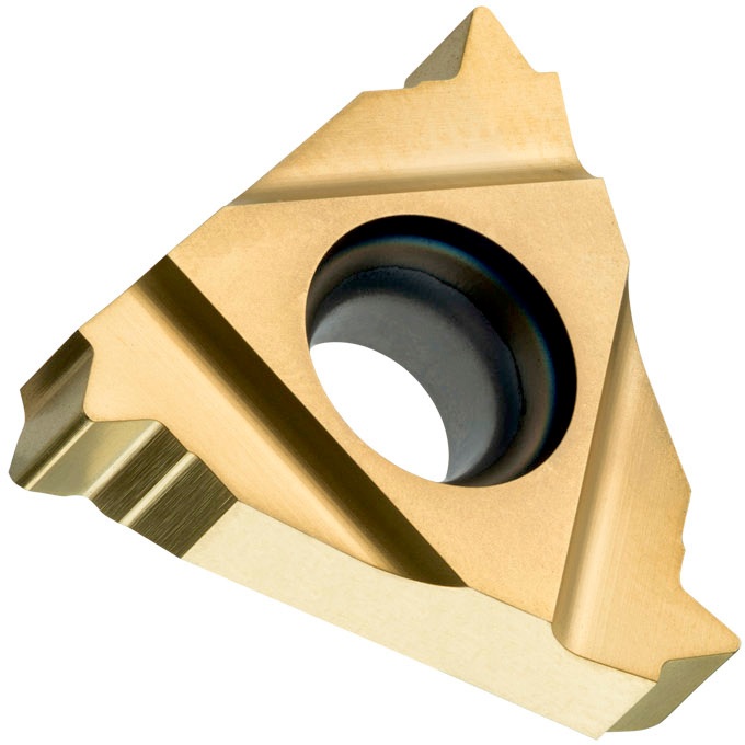 Gewindedreh-Wendeschneidplatte ISO TN 16EL140W:T8030 Innenkreis-D. 9,525mm PVD
