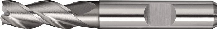 Bohrnutenfräser DIN 844 Typ W D.16mm HSS-Co8 Weldon Z.3 kurz TECWERK