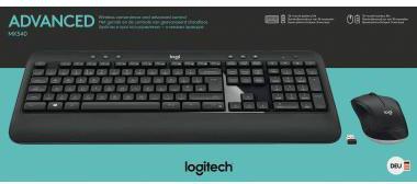 Logitech Tastatur-Maus-Set MK540 ADVANCED 920-008675 Wireless sw