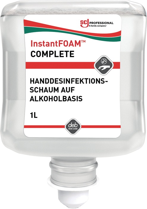Schaum-Handdesinfektionsmittel InstantFOAM® Complete 1l Kartusche
