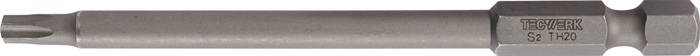 Bit 1/4 Zoll T 30 L.89mm m.Bohr.TECWERK