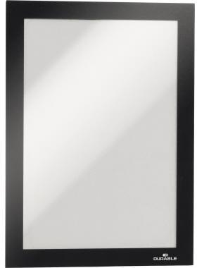 DURABLE Magnetrahmen DURAFRAME 487101 DIN A5 schwarz 2 St./Pack.