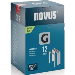 Flachdrahtklammer G Typ 11 B10,6xL12mm Draht-B.1,25mm 5000 St.NOVUS