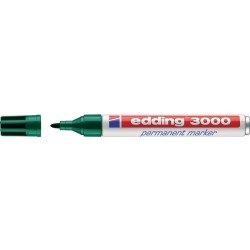 Permanentmarker 3000 grün Strich-B.1,5-3mm Rundspitze EDDING