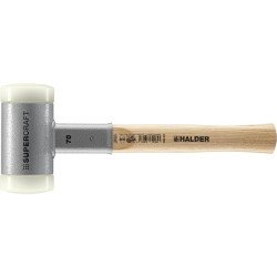 Schonhammer SUPERCRAFT L.370mm Kopf-D.70mm Hickory rückschlagfrei