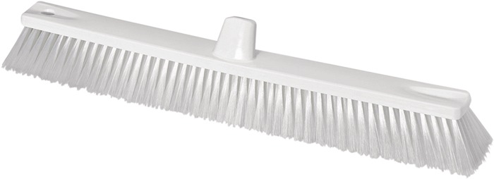 HACCP-Besen L.600mm Borstenstärke 0,25mm weiß