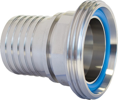 Milchrohrverschraubung Typ VMS VA (1.4404) Nenn-Gr.52x1/6 Zoll 25mm TEGUMA