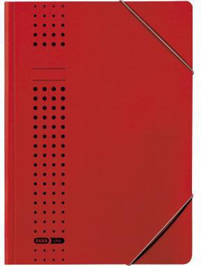 ELBA Eckspanner chic 400010059 DIN A4 150Bl. Karton rot