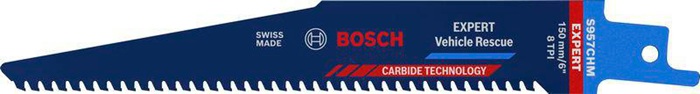 Säbelsägeblatt Expert Automotive Steel L.150mm B.20mm TPI 8 3mm 10 St./Karte