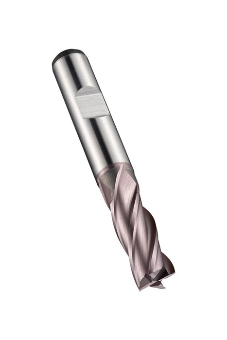 Schaftfräser C246 DIN 844 K D.11mm Schneiden-L.22mm HSS-E-PM TiCN 30Grad Z.4