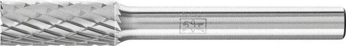 Frässtift ZYAS D.8mm Kopf-L.20mm Schaft-D.6mm HM Verz.3 PLUS PFERD