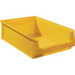 Sichtlagerkasten L500/450xB310xH140mm PE gelb TECWERK