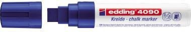 edding Kreidemarker 4090 4-4090003 4-15mm Keilspitze blau