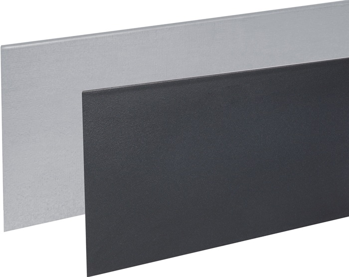 Rasen- u.Gestaltungskante L118xH12cm verz.Metall WINDHAGER