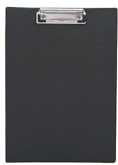 Klemmbrett DIN A4 Polystyrol schwarz