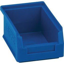 Sichtlagerkasten L160xB105xH75mm PE blau RASTERPLAN