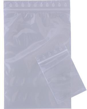 Druckverschlussbeutel 150x220mm 0,05mm ohne Druck 100 St./Pack.