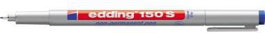edding Folienschreiber 150 S 4-150003 non-permanent blau
