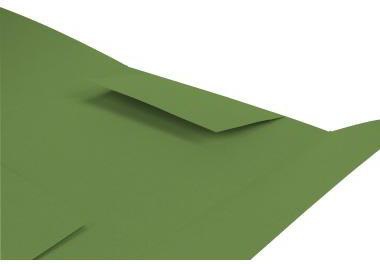 Falken Jurismappe 80004161 DIN A4 3 Klappen Karton grün