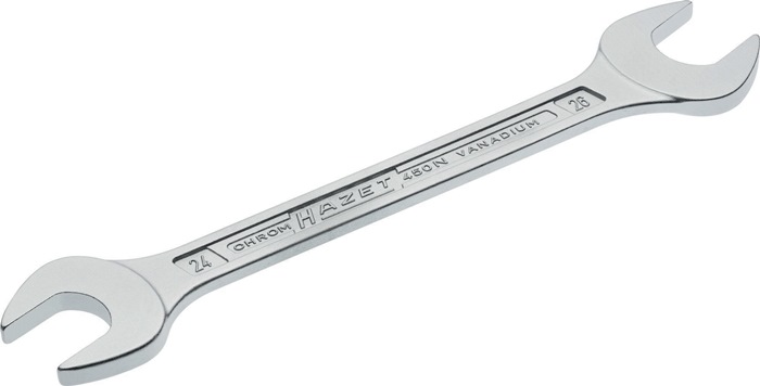 Doppelmaulschlüssel 450N 24x26mm L.269,4mm verchr.HAZET