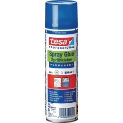 Sprühkleber permanent 60021 transp.500 ml Spraydose TESA