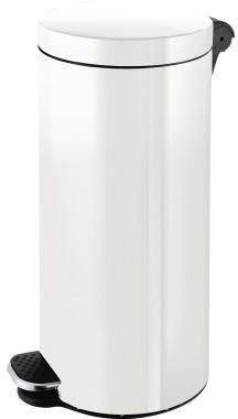 helit Tretabfalleimer H2404305 Silberionen 30l weiß