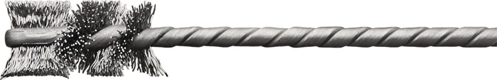 Innenbürste D.20mm 3x1,5 (Splint)mm Draht Besatz-L.25mm LESSMANN