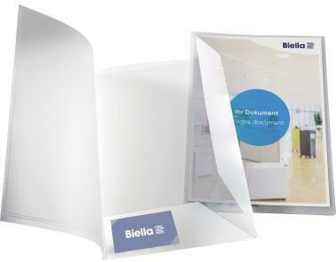 Biella Präsentationsmappe Pearl 5 0186403.03 A4 50Bl. PP farblos