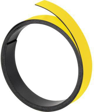 Franken Magnetband M803 04 15mmx1m 1mm gelb