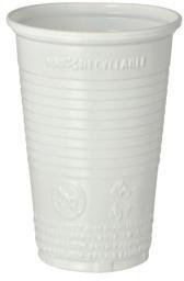 PAPSTAR Trinkbecher 16117 PP 0,2L weiß 100 St./Pack.