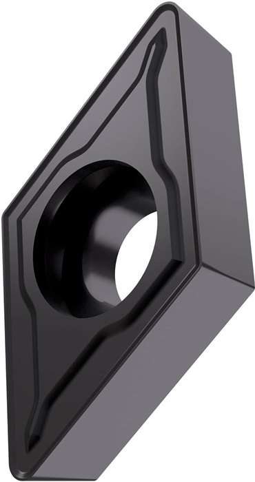 Drehwendeschneidplatte ISO DCMT 070204E-FM2:T6310 D. 2,8mm PVD beschichtet