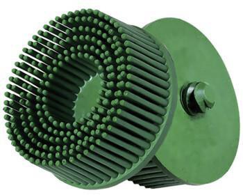 Radialbürstenscheibe Sunburst D.51mm K.50 A50 XCRS B.51 grün 25000min-¹ TYROLIT
