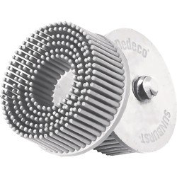 Radialbürstenscheibe Sunburst D.51mm K.120 A120 MED B.51 weiß 25000min-¹ TYROLIT
