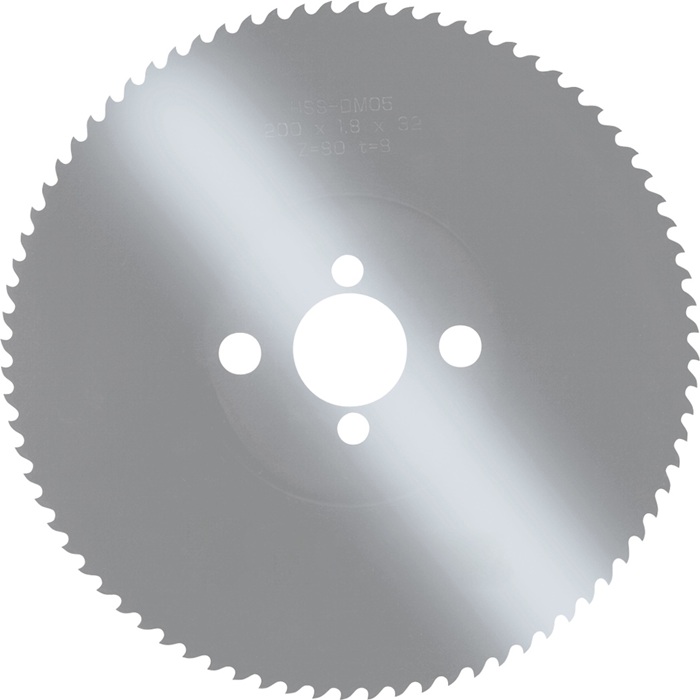 Metallkreissägeblatt Form BW D.250mm B.2,5mm HSS Bohrungs-D.32mm Z.200 TECWERK