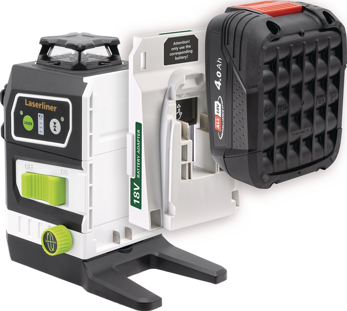 Akku-Adapter PowerAdapter Bosch Power for All LASERLINER
