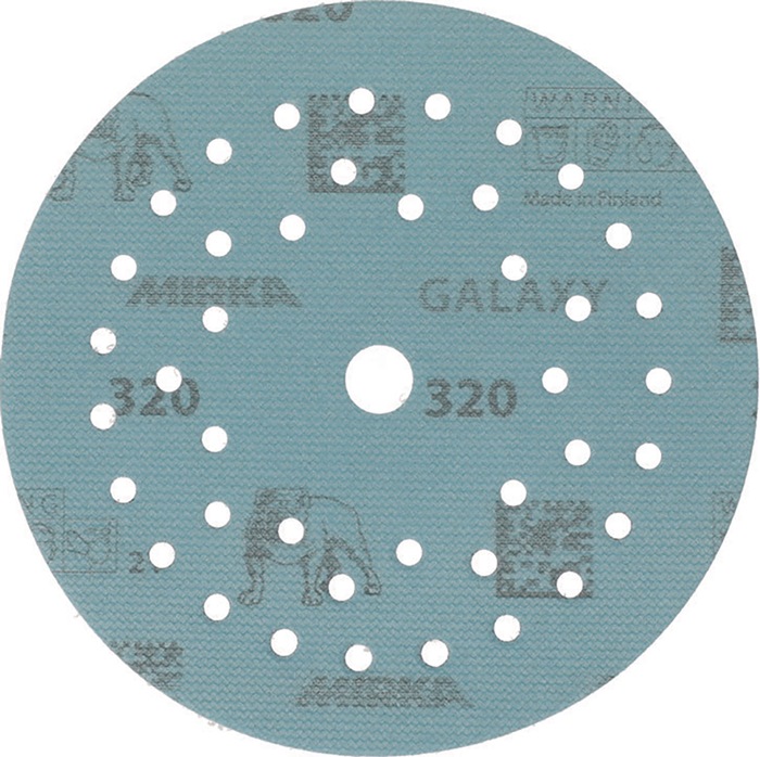 Haftschleifscheibe GALAXY Grip Multifit 125mm K.320 f.HO/Metall/Lack/Ku.