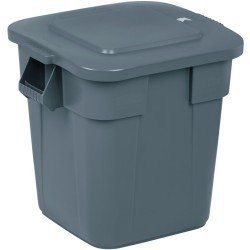 Mehrzweckbehälter grau 105l PE L545xB545xH570mm RUBBERMAID